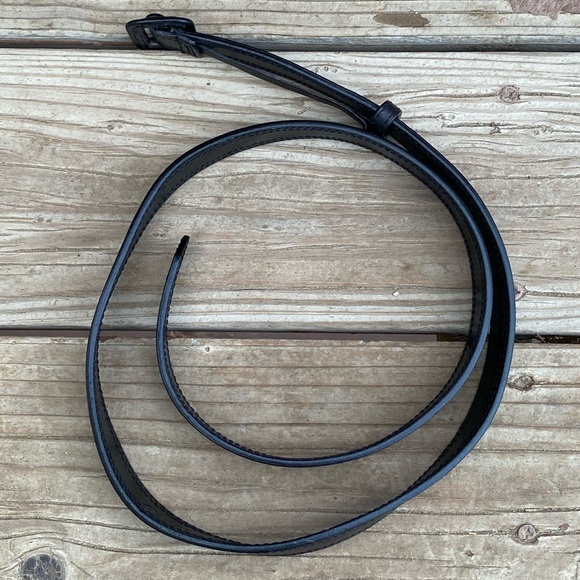 Burberry Black Leather Belt XL - Picture 5 of 8